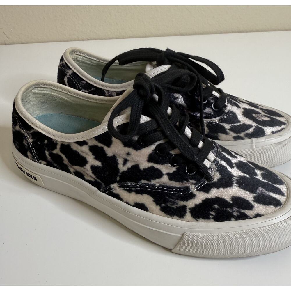 Seavees for J.Crew Women Ivory Sneakers US 6